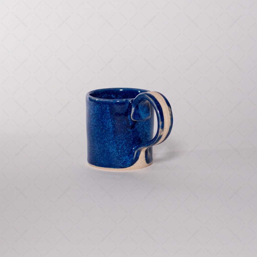 Blue Pinstripe Mug